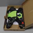 PHOEPET No Pull Dog Harnesses for Small Dogs Reflective Adjustable Front Clip Vest with Handle 2 Metal Rings 3 Buckles [Easy to Put on & Take Off](S, Green)