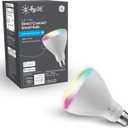 C by GE Full Color BR30 Smart LED Light Bulb, 65W Replacement, Bluetooth/Wi-Fi, Works With Alexa + Google Home without Hub (Packaging May Vary)