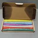 10 Inch Colored Taper Candles for Religious and Spiritual Settings, 12 Pack Unscented Candlesticks for Holiday, Seasonal Celebration and Home Decoration