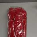 Ceenna 3 Pcs Large Christmas Bows 18 x 35 Christmas Decorative Bows Gold Wired Red Velvet Ribbon Christmas Wreath Bow Hanging Xmas Tree Topper for Indoor and Outdoor Decoration(Brief)