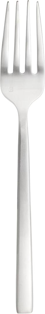 Fortessa Arezzo 18/10 Stainless Steel Flatware, Serving Fork, 9.25", Brushed Stainless Steel