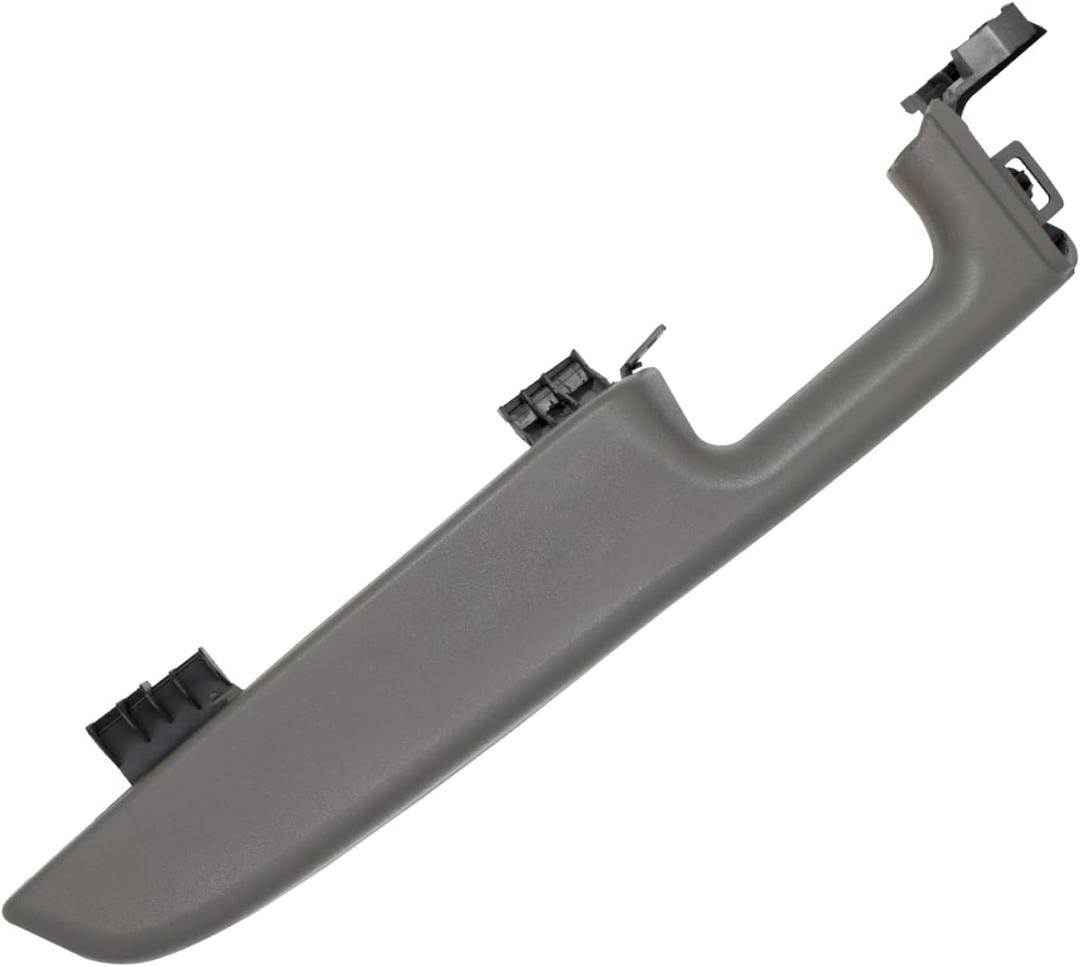 Driver Left Side Front Door Armrest Handle Replacement Compatible with 1999-06 Chevy Suburban/Tahoe, GMC Yukon/Avalanche Escalade Replace Part # 12472876 (Light Gray)