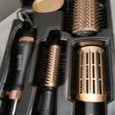 Natrial Hair Dryer Brush Blow Dryer Brush in One Hot Air Paddle Brush for Drying and Straightening, Volumizer Multi-Styler Smooth Curls for All Hair Types, Frizz-Free Blowout Brush for Salon Quality