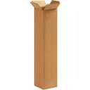 BOX USA Shipping Boxes 4"L x 4"W x 18"H, 25-Pack Tall Corrugated Boxes for Shipping, Packaging, Moving, Storage Box for Home or Business, Strong Wholesale Bulk Boxes