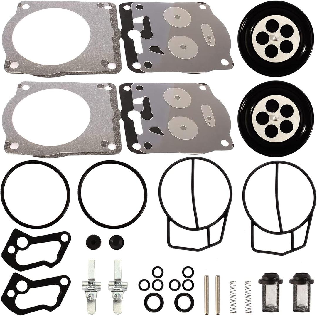 2Pcs Carburetor Rebuild Repair Kit Compatible with Mikuni SBN Yamaha SEA-DOO 951cc GSX LIMITED GTX LRV RX VSP-L XP LTD GP800 GP800R GP1200R XL800 XR1800 XL1200 XLT800 XLT1200 2Pcs Carburetor Rebuild Repair Kit Compatible with Mikuni SBN Yamaha SEA-DOO 951cc GSX LIMITED GTX LRV RX VSP-L XP LTD GP800 GP800R GP1200R XL800 XR1800 XL1200 XLT800 XLT1200