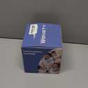 Travel Neck Pillow, Airplane Travel Neck Pillow, Cooling Fabric, 100% Pure Memory Foam for Neck Pain Relief, Ergonomic Support for Long Flight (Blue, Standard Size-(Broad Fit))