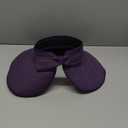 Straw Sun Visor for Women, Wide Brim UPF 50+ Protection Beach Hat, Adjustable, Roll Up Foldable Ponytail Cap with Chin Strap