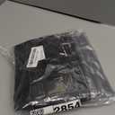 LAINLOY Felt Car Seat Back Organizer, Kick Mats Car Back Seat Protector for Kids, 6-Pocket Storage for Tissue, Box, Pen, Toy, Automobile Road Trip Accessories for SUV, RV, Truck (Black)