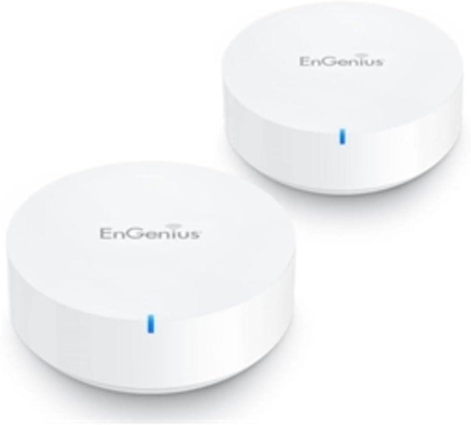 EnGenius Whole Home Mesh WiFi System – Dual Band AC1300 Whole-Home Mesh Network, , up to 3000 sq. ft. coverage High Performance Router/Extender Replacement (ESR530-2Pack)