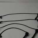 TRQ Spark Plug Wire Set Compatible with 1988-1995 Honda Civic 1993-1995 Civic del Sol 88-91 CRX