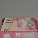 VIS'V Wreath Hanger, Large Suction Cup Wreath Hooks, Heavy Duty, 22 LB Capacity, Removable and Reusable, Clear, 8 Pcs