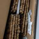 Water Hyacinth Storage Baskets Set of 4 - Foldable Seagrass Organizers with Chalk Labels,10.8x9x4.9 Inch,Rectangular Woven Pantry Bin for Shelves