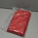 Honellaty Christmas Red Tablecloth, Jacquard Christmas Tree Pattern Table Cloth Rectangular, Damask Fabric Tablecloth for Rectangle Tables, Holiday Table Cover for Winter, Dinner, Party 60x120 inch Red