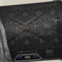 Gaming Laptop Cooler with 13 Ultra Quiet Fans, LCD Screen and Multi Color RGB - 10 Lighting Modes, 9 Adjustable Heights, Dual USB Ports, Built in Phone Holder for 15 to 21 Inch Laptops on Desk or Lap