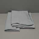 FUTEI Dusty Blue Chenille Decorative Throw Pillow Covers 24x24 Inch Set of 2,Soft Cozy Faux Linen Textured European Pillow Shams,Farmhouse Home Decor for Couch Living Room