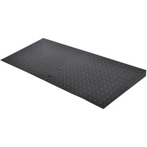 Amazon.com: DHLXH 1.6" Rise Rubber Threshold Ramp for Doorways,Non-Slip Surface for Wheelchair Scooter Stroller,1500 LBS Capacity,Cuttable and Adjustable Size : Health & Household