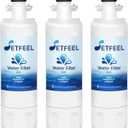 Adq360061 Water Filter Replacement for LG Refrigerator Lt700p Adq36006101 Lfds22520s,Fit Kenmore 9690 469690 Adq36006102 Lfxc24726s Lfxc29626s Rwf1200a Water Filter, 3-Pack