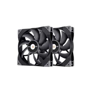 Thermaltake TOUGHFAN 14 Computer case Fan 14 cm Black 2 pc(s)