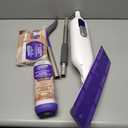 Swiffer Power Mop Wood, Hardwood Floor Cleaner for Mopping Home, Bathroom, Kitchen, All Purpose Multi-Surface Cleaning Set includes PowerMop Wood, 2 Pads, 1 QuickDry Lemon Solution, & 2 Batteries