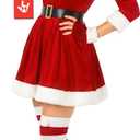 Morph Santa Womens Costume, Ms Claus Costume, Mrs Claus Costumes, Santa Suit Women, Plus Size Christmas Costumes For Women (X-Large)