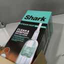 Shark Steam Mop with 2 Machine Washable Dirt Grip Pads, Removable Water Tank, Lightweight, Steam Cleaner for sealed Hard Floors, Marble, Stone, Hardwood, Tile, Laminate, White/Seafoam, S1000
