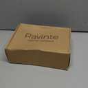 Ravinte 40 Pack | 5 Inch Cabinet Pulls Matte Black Stainless Steel Kitchen Drawer Pulls Cabinet Handles 5 Inch Length, 3 Inch Hole Center