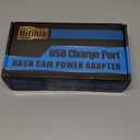 Dashcam Power Adapter (10-Pin Type E) Compatible with Mazda CX3 CX5 CX9 MX-30 CX-70, Mazda 6, 2016+, Built-in USB Power Source, Connects to Rear View Mirror, Plug-and-Play Dash Cam Power