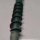 No Dig Ground Screw Anchor Spike 27 inch U Shaped Post Stake for Mailbox and Fence, Includes Lag Bolts & Rebar, Fits Standard 4x4 (3.5" X 3.5" Inch) Post.