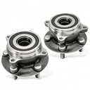 513287 Pair Front Wheel Hub Bearings Assembly Compatible with 2011-2017 CT200h 2010-2015 Prius 2012-2015 Prius Plug-in