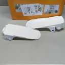 Neprock Shoe Slots Organizer, 20 Pack Adjustable Shoe Rack Stacker Storage Space Saver, Double Deck Shoe Rack Holder for Closet Organization (White)