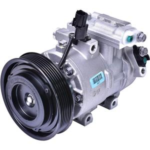 Mando 10A1045 AC Compressor with Clutch Original Equipment (Pre-filled Oil)