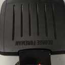 George Foreman Fully Submersible Grill, NEW Dishwasher Safe, Wash the Entire Grill, Easy-to-Clean Nonstick, Black/Grey (4-Serving)