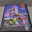 FUNWHOLE Cyberpunk Mansion Lighting Building-Bricks Set - 2524 Pcs Future City Modular Buildings Set Display Idea for Adults and Sci-fi Lovers, 18.2 Inches X 11.8 Inches X 10.5 Inches