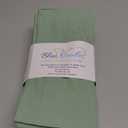 Blue Needles Solid Cloth Napkins Set of 12 Sage Green 100% Cotton Dinner Napkins 18x18 inches - Soft, Reusable, Absorbent & Washable Linen, Ideal for Christmas Events, Parties & Everyday Use