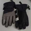 MCTi Ski Gloves,Winter Waterproof Snowboard Snow 3M Thinsulate Warm Touchscreen Cold Weather Women Gloves Wrist Leashes (Small, Grey)