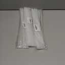 5 x 6 Pack Replacement Straws with Cleaning Brush Compatible Stanley 30 oz 40 oz Tumbler, Plastic(White)