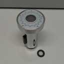 HOMELODY Pull Down Faucet Replacement, 2 Functions Sprayer Head, G 1/2 Pull Out Spray Head, Brushed Nickel Finish