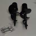 Post Hole Auger for Drill Dock Sand Auger Two Sets (Each with a Set of Screws) for PVC Tubing Sandbar Anchor