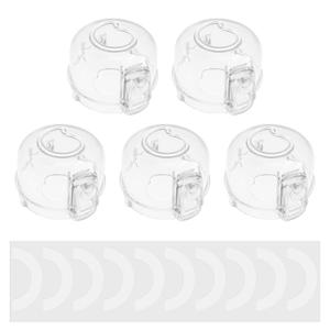5 Pack Stove Knob Covers for Child Safety, Gas Oven Knob Covers Baby Safety Stove Gas Knob Covers