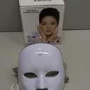 Led Light Therapy Mask, 7 Color Led Face Mask Light Therapy, Face Light therapy Device, Red Light Therapy, Adapt All Skin, Diminish Spots, Remove Wrinkles, Red light face mask