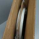 Bemis 1500EC Durable Wood Toilet Seat with Easy Clean Hinges, Made in USA, Elongated, Biscuit