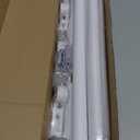 White Extra Long Curtain Rod 30 to 240 inch, Heavy Duty Curtain Rods for Windows with Modern End Caps, 1 inch Drapery Rods Set for Outdoor Patio, Adjustable Curtain Rod for Room