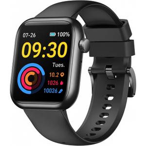 Smart Watch for Men Women Ink Black