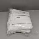 Lush Decor Ombre Stripe Yarn Dyed Cotton Shower Curtain, 72" W x 72" L, Navy & Multi - Fabric Shower Curtains - Striped Bathroom Curtain - Farmhouse & Coastal Decor