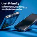 innioasis Crystal Clear Case Only Fit G1,G3 Mp3 Player Sold from innioasis Store Case Size: 4.33 x 2.52 x 0.51inches