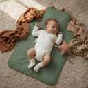 Portable Diaper Changing Pad - Soft and Easy to Clean Diaper Changing Mat for Babies - The Perfect Lightweight and Foldable Pad for Traveling