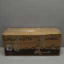 3 Wheel Scooter for Kids with Foldable Seat, Adjustable Handlebar Height, Lean-to-Steer Ride On Toy for Kids Ages 2+, Light-Up LED Wheels, Wide Anti Slip Deck, Indoor & Outdoor Use (Red)