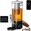 9.5L 60-Cup Tea Maker Machine, Tea Dispenser Pot, Hot Water Dispenser | Removable infuser, multi-function brew and keep-warm, for flower blooming, iced tea, commercial catering, hotels and events
