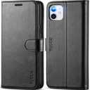 TUCCH Case Wallet for iPhone 11, [RFID Blocking] Card Slots Stand Magnetic Closure, Protective PU Leather [Shockproof TPU Interior Case] Flip Cover Compatible with iPhone 11 (2019 6.1 inch), Black