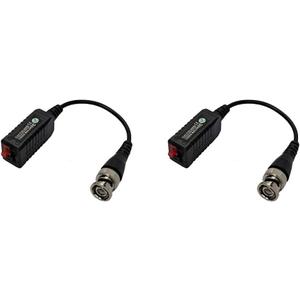 CCTV Camera Pros VB-HD2 HD CCTV Video Balun, AHD, HD-TVI, HD-CVI, 1 Passive Pair, BNC